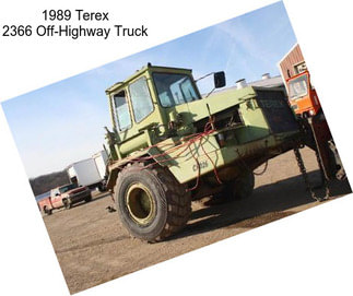 1989 Terex 2366 Off-Highway Truck