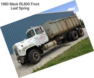 1980 Mack RL600 Front Leaf Spring