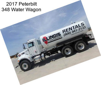 2017 Peterbilt 348 Water Wagon