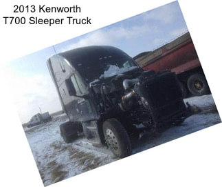 2013 Kenworth T700 Sleeper Truck