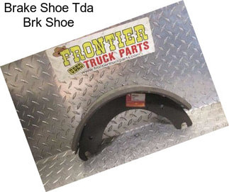 Brake Shoe Tda Brk Shoe