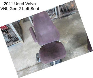 2011 Used Volvo VNL Gen 2 Left Seat