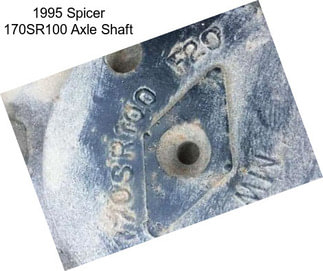 1995 Spicer 170SR100 Axle Shaft