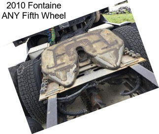 2010 Fontaine ANY Fifth Wheel