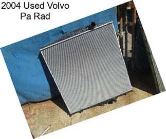 2004 Used Volvo Pa Rad