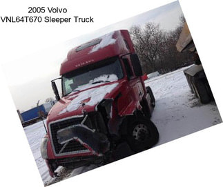 2005 Volvo VNL64T670 Sleeper Truck