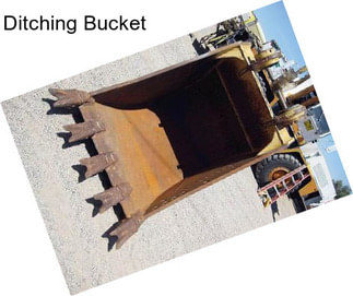 Ditching Bucket