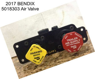 2017 BENDIX 5018303 Air Valve