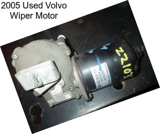 2005 Used Volvo Wiper Motor