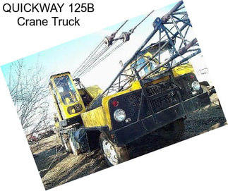 QUICKWAY 125B Crane Truck