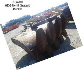 A-Ward HDG40-45 Grapple Bucket