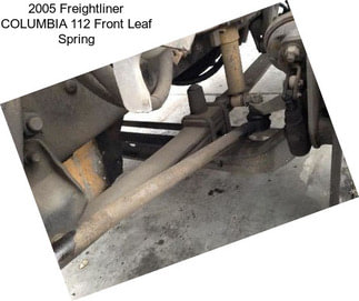 2005 Freightliner COLUMBIA 112 Front Leaf Spring