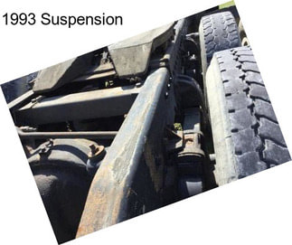 1993 Suspension