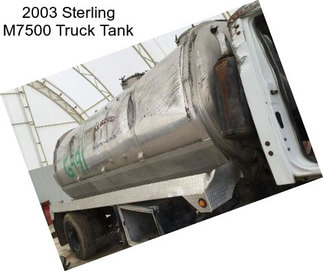 2003 Sterling M7500 Truck Tank