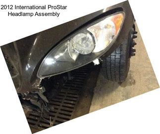 2012 International ProStar Headlamp Assembly