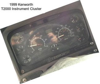 1999 Kenworth T2000 Instrument Cluster