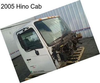 2005 Hino Cab