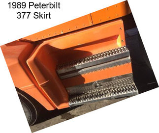 1989 Peterbilt 377 Skirt