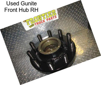 Used Gunite Front Hub RH