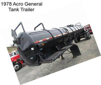 1978 Acro General Tank Trailer