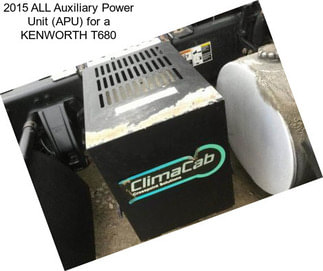 2015 ALL Auxiliary Power Unit (APU) for a KENWORTH T680