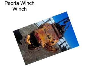 Peoria Winch Winch