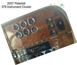 2007 Peterbilt 379 Instrument Cluster