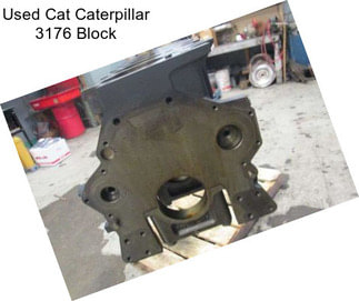 Used Cat Caterpillar 3176 Block