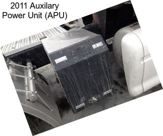 2011 Auxilary Power Unit (APU)