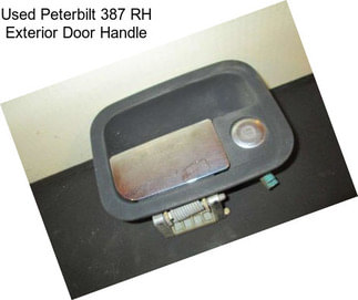 Used Peterbilt 387 RH Exterior Door Handle