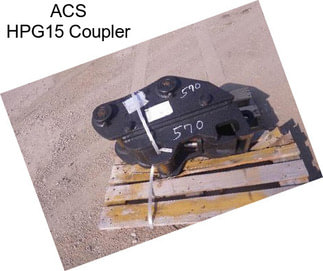 ACS HPG15 Coupler