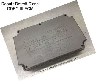 Rebuilt Detroit Diesel DDEC III ECM