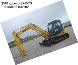 2016 Kobelco SK85CS Crawler Excavator