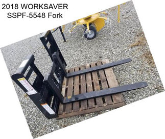 2018 WORKSAVER SSPF-5548 Fork
