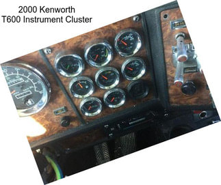 2000 Kenworth T600 Instrument Cluster