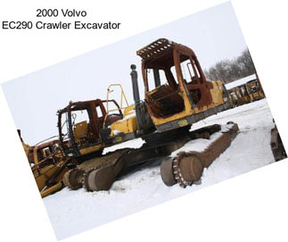 2000 Volvo EC290 Crawler Excavator