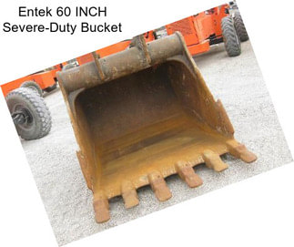 Entek 60 INCH Severe-Duty Bucket