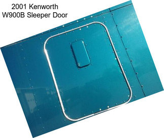 2001 Kenworth W900B Sleeper Door
