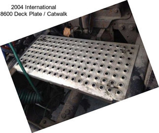 2004 International 8600 Deck Plate / Catwalk