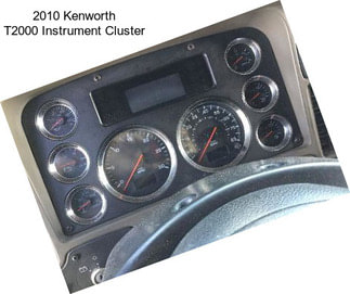 2010 Kenworth T2000 Instrument Cluster