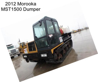 2012 Morooka MST1500 Dumper