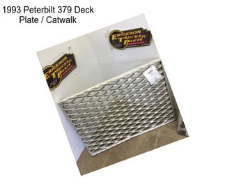 1993 Peterbilt 379 Deck Plate / Catwalk