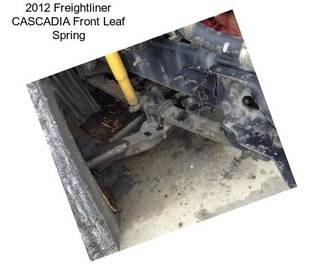 2012 Freightliner CASCADIA Front Leaf Spring