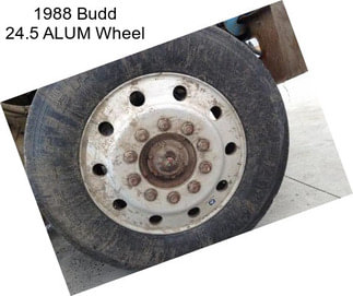 1988 Budd 24.5 ALUM Wheel