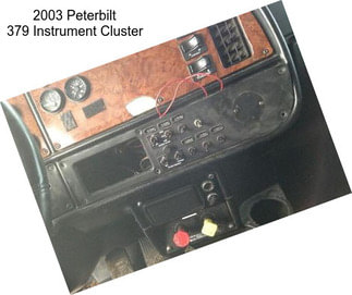 2003 Peterbilt 379 Instrument Cluster