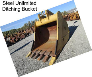Steel Unlimited Ditching Bucket