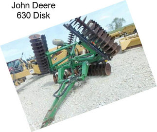 John Deere 630 Disk