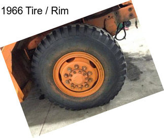 1966 Tire / Rim