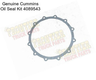 Genuine Cummins Oil Seal Kit 4089543
