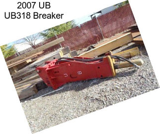 2007 UB UB318 Breaker